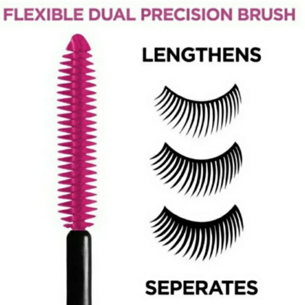 Loreal Paris Mascara Telescopic Original Grab & Go, 905 Black. 0.27 oz (2 pcs)